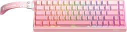 Mechanical gaming keyboard ONIKUMA G69 pink 60% RGB