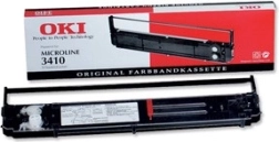 Black ribbon for printers ML 3410