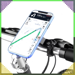 Universal phone holder for bicycles and motorcycles for navigation