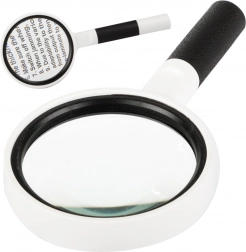 Handlupe zum Lesen 65 mm, 6× Vergrößerung