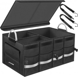 Textil-Kofferraum-Organizer XTROBB mit Deckel, 50 l