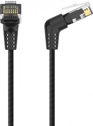 Netwerkkabel UTP Cat.6 Vention IBOBF, RJ45 Ethernet, 1 m (zwart)