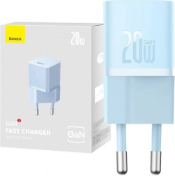 Mini-Ladegerät BASEUS GaN5 20 W USB‑C (blau)