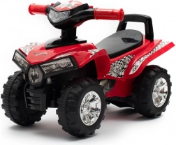 Kinderloopauto quad met geluiden Baby Mix – rood