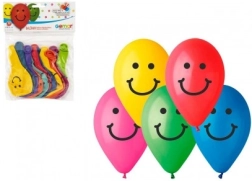 Inflatable Balloons with Smile Print 10 cm