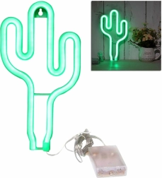 Zd79 led lamp neon cactus