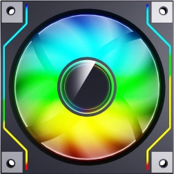 Ventilateur d’ordinateur Darkflash avec éclairage ARGB