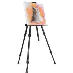 Trépied métallique pliable pour peinture avec sac 162 cm