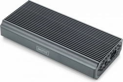 Boîtier USB 4.0 Type‑C pour SSD M.2 NVMe 40 Gb/s en aluminium sans outil