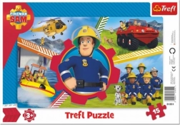 Puzzel Brandweerman Sam 15 stukjes