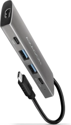 Multiport USB-C hub 5-in-1 10 Gb/s with 4K HDMI and Power Delivery