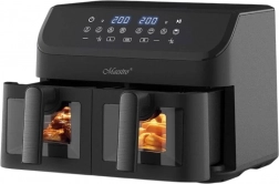 hot air fryer with double drawer 2×4.5 l 2000 W MAESTRO MR-758