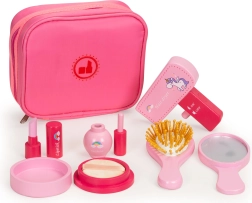 Set of Cosmetic Toy Accessories with Pouch