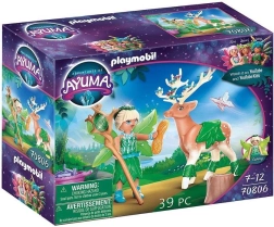 Playmobil fée des bois avec animal mystérieux