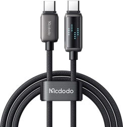 USB-C cable Mcdodo with LED display, 100W, 1.2m
