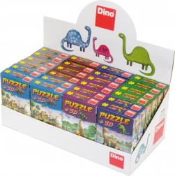 Dinosaur Puzzle with Figurine – 60 Pieces
