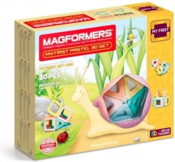 Jeu de construction magnétique Magformers Mon premier Pastelle