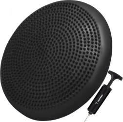 Sensomotorisches Balancekissen mit Pumpe 34 cm, schwarz