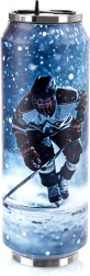 Thermobecher in Dosenform 700 ml Eishockey