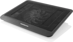 Modecom Silent Fan Black Cooling Pad for Laptop