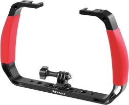 Unterwasser-Stabilisierungsgriff PULUZ für Action-Kameras – Rot