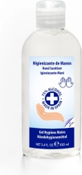 Gel antibactérien pour les mains à l’alcool 100 ml