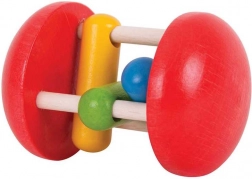 Bigjigs Baby Wooden Rattle – Rainbow Roller
