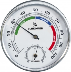 Thermometer with Hygrometer 8.5 cm