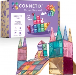 Connetix Pastel Starter Pack jeu de construction magnétique 64 pcs