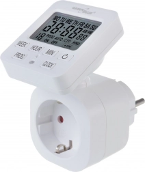 minuterie numérique greenblue gb605 f, 16 a, ip20