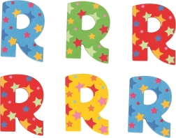 Houten letter Ster R Bigjigs Toys
