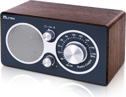 CZAJKA Bluetooth-Radio, graues Holz
