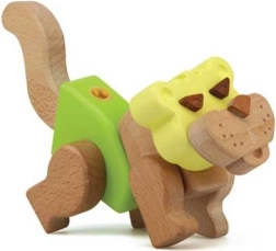 Playful Construction Set Tiger - My Zoo