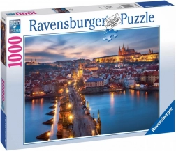 Puzzle View of Prague at Night 1000 Pieces