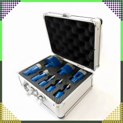 Jeu de scies-cloches diamantées pour grès et carrelage 6–68 mm avec mallette