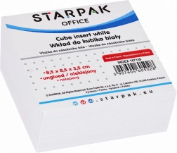 Nichtklebende Bürozettel 4 × 9 cm, Block