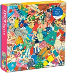 Galison Puzzle Vintage Paper Dolls 1000 Pieces