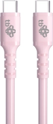 USB-C to USB-C 60W Gel Cable 1m Pink