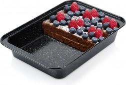 Rechteckige Granit-Backform 28 × 19 × 5 cm VILDE