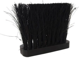 Kaminbesen aus Holz mit Kokosfaser SCHWARZ – Ersatzteil