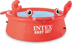 Opblaasbaar zwembad Vrolijke Krab INTEX EASY SET
