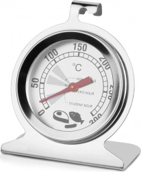 Stalen oven- en rookthermometer