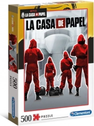 Clementoni Puzzle Netflix: Money Heist 500 pieces