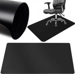 Schutzmatte für Stühle 130 × 90 cm – schwarz