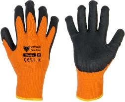 Gants de travail d’hiver WINTER FOX LITE, latex, taille 11 (XXL)