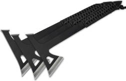 Böker Plus Mohican set de haches de lancer, noir, étui en nylon