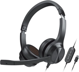 Creative Chat USB over-ear headset with USB-C microphone