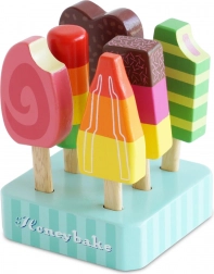 Le Toy Van Honeybake wooden lollies set