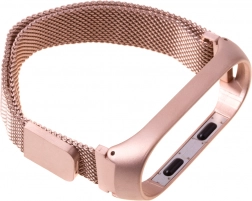 Xiaomi Mi Band 3/ Xiaomi Mi Band 4 Bracelet magnétique - or rose