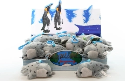 Pluchen zeehond – sleutelhanger